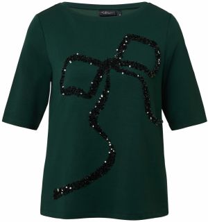 s.Oliver Tričko  tmavozelená