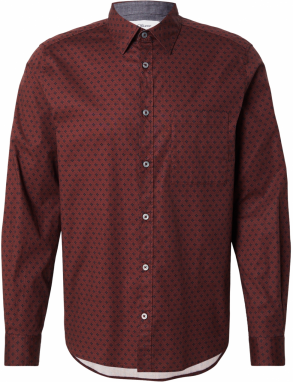 s.Oliver Košeľa  námornícka modrá / bordová