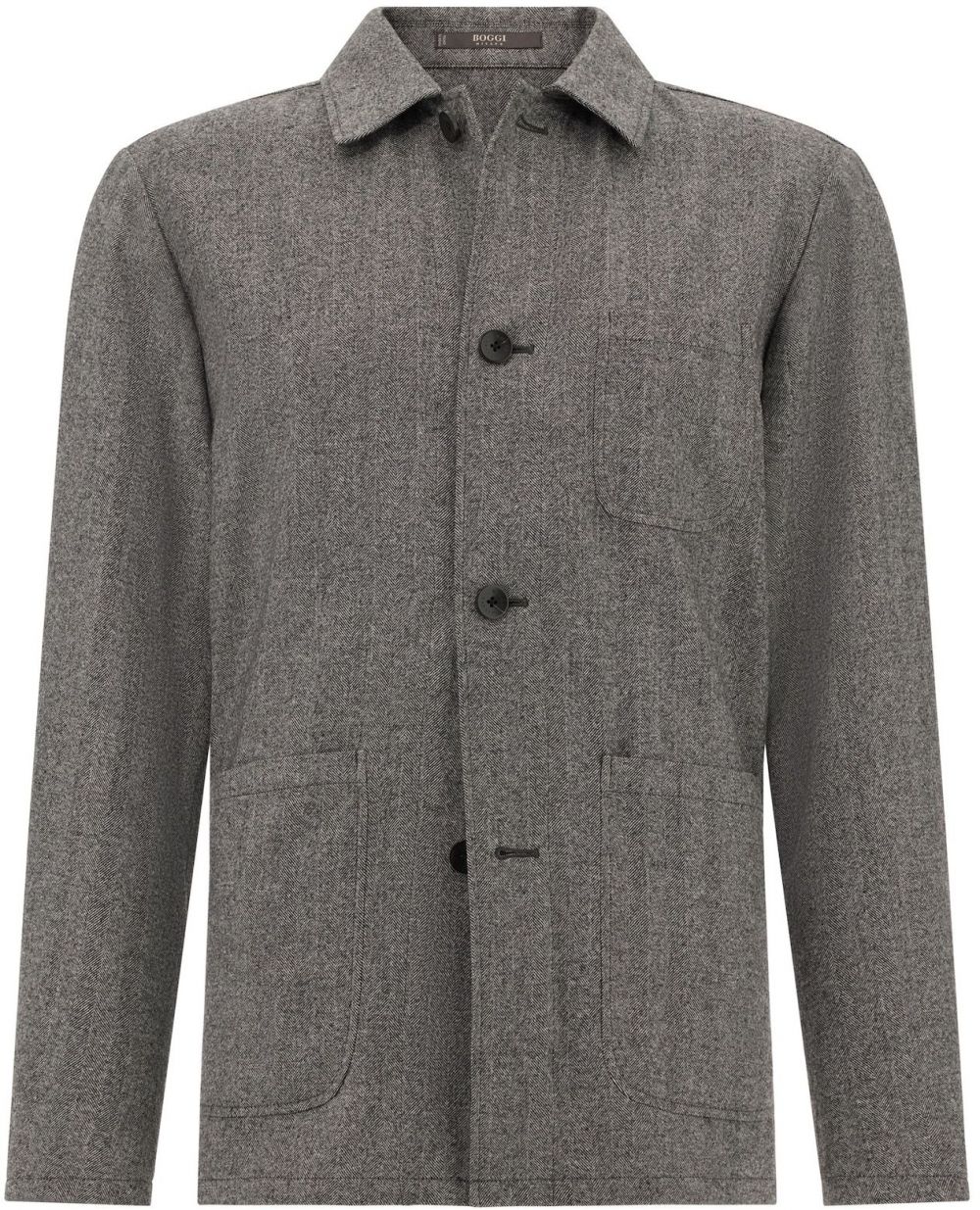 Boggi Milano Košeľa  tmavosivá
