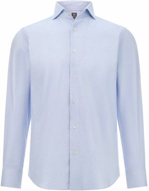 Boggi Milano Košeľa  svetlomodrá / prírodná biela