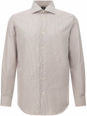 Boggi Milano Košeľa  béžová / svetlobéžová