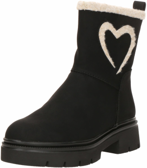 MARCO TOZZI Členkové čižmy  béžová / čierna