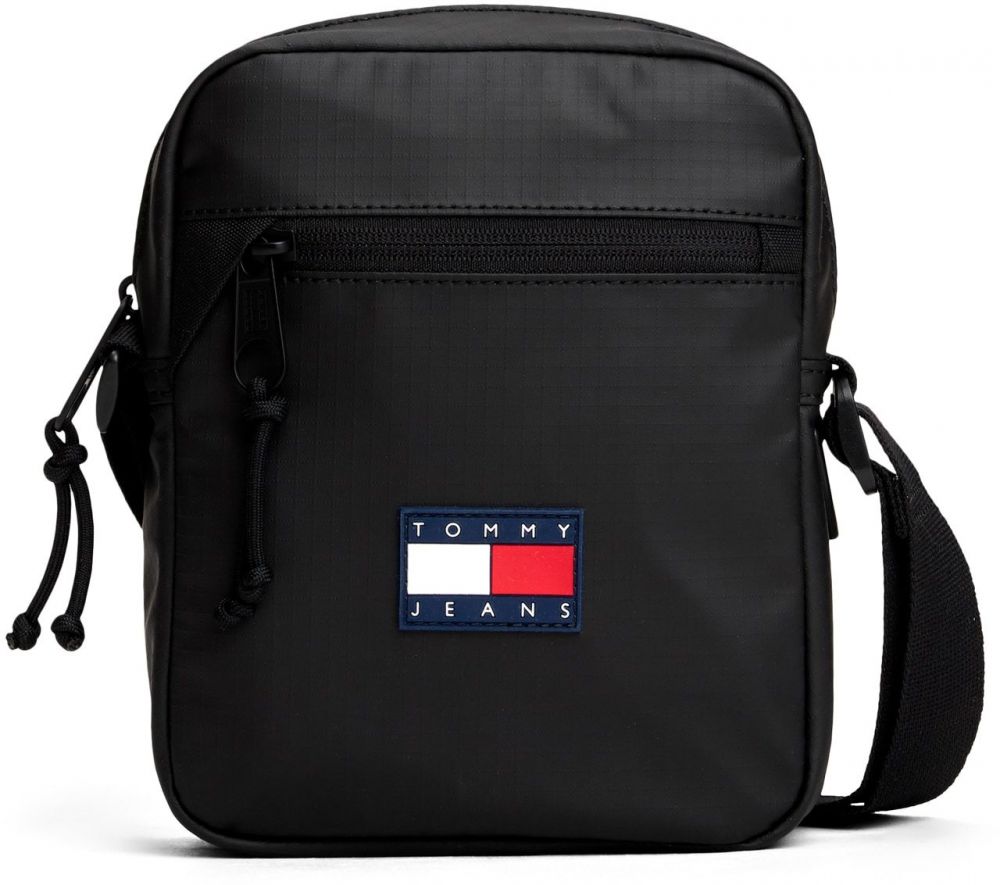 Tommy Jeans Taška cez rameno 'DAILY'  čierna