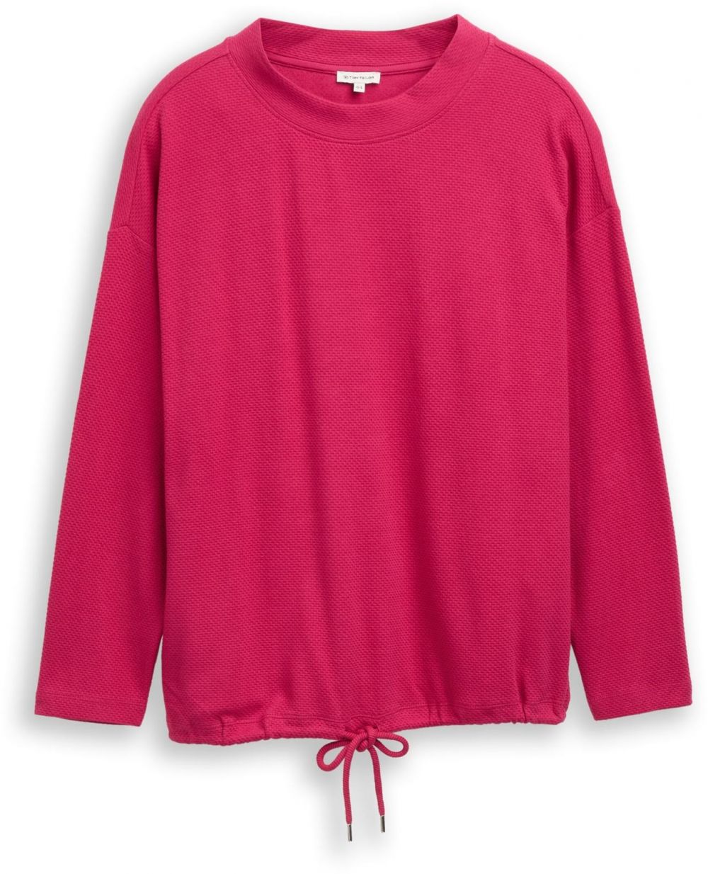 Tom Tailor Women + Mikina  tmavoružová