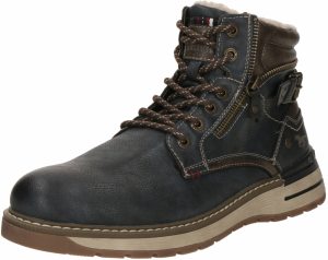 MUSTANG Šnurovacie čižmy  námornícka modrá