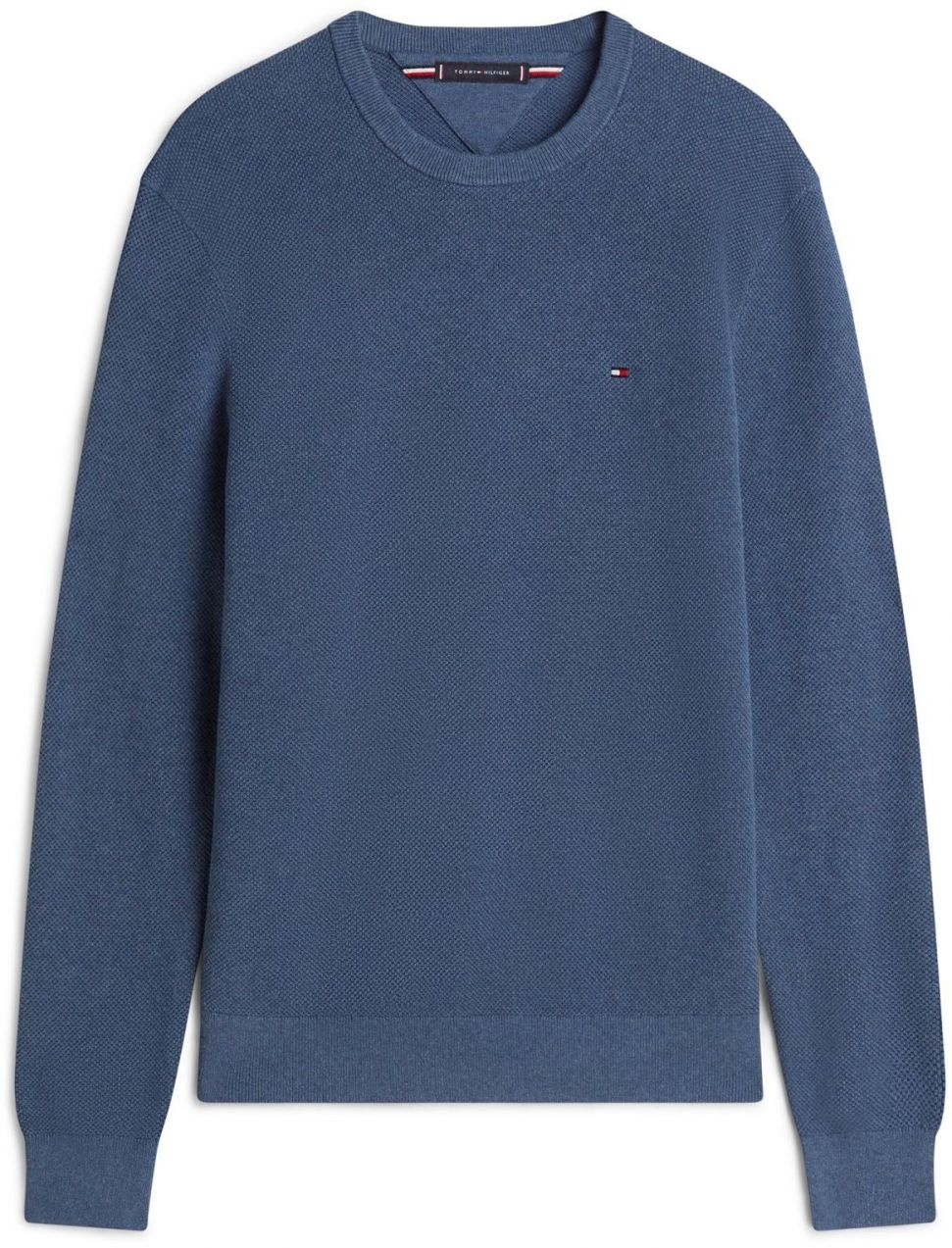 TOMMY HILFIGER Sveter 'Essential'  modrosivá