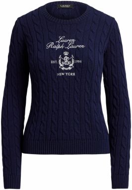 Lauren Ralph Lauren Sveter  námornícka modrá / biela
