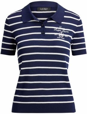 Lauren Ralph Lauren Sveter  námornícka modrá / biela