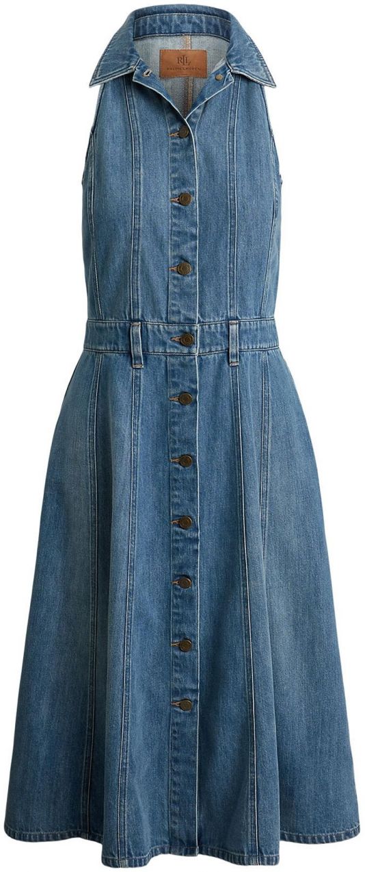 Lauren Ralph Lauren Šaty 'RIGID'  modrá denim