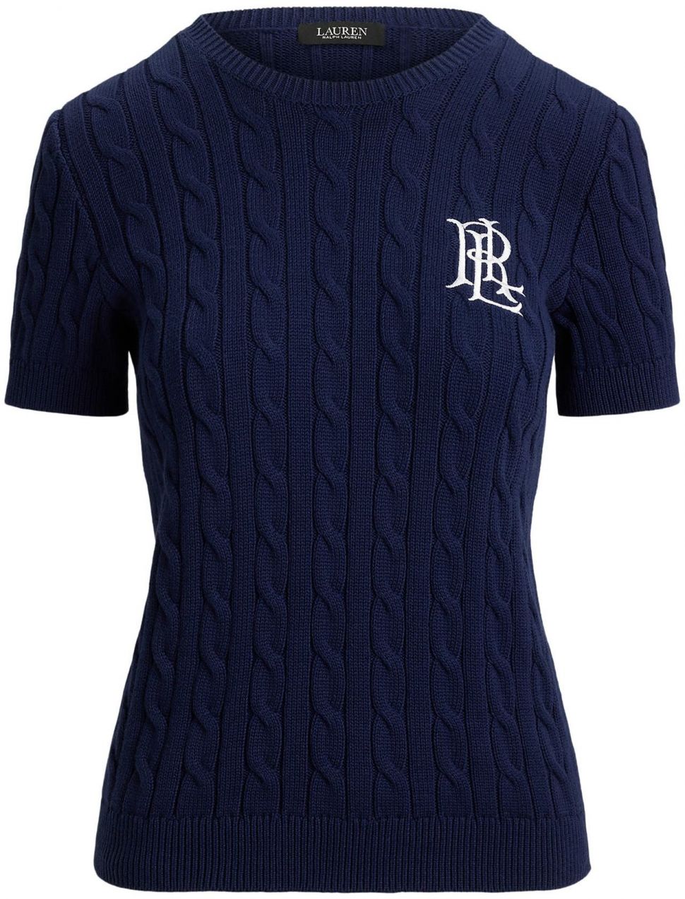 Lauren Ralph Lauren Sveter  námornícka modrá / biela