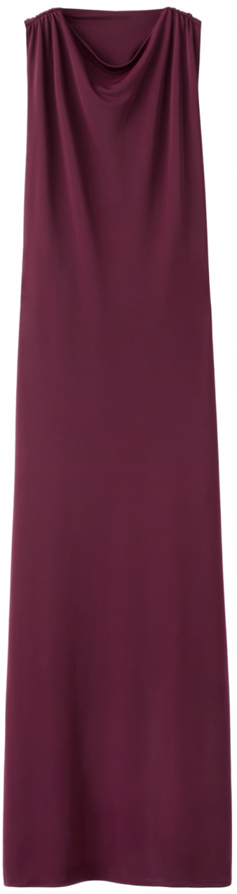 MANGO Šaty 'Xjuliete'  bordová