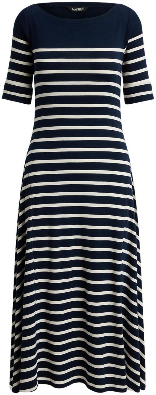Lauren Ralph Lauren Šaty  námornícka modrá / biela