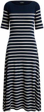 Lauren Ralph Lauren Šaty  námornícka modrá / biela