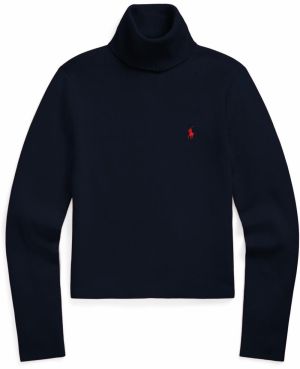 Polo Ralph Lauren Sveter  námornícka modrá / červená
