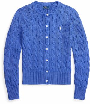 Polo Ralph Lauren Kardigán  svetlobéžová / kráľovská modrá