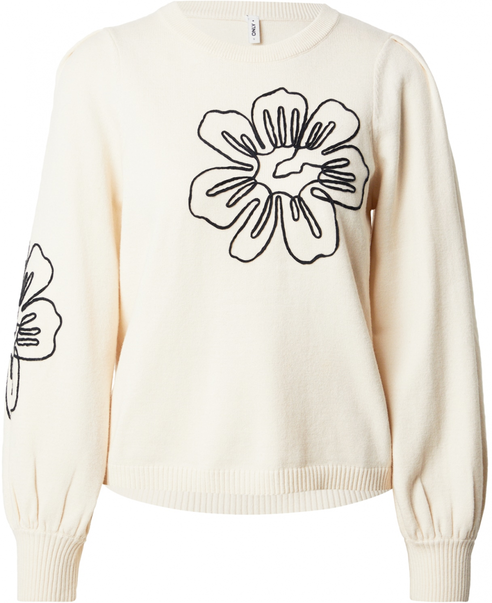 ONLY Sveter 'ONLMAGNOLIA'  nebielená / čierna