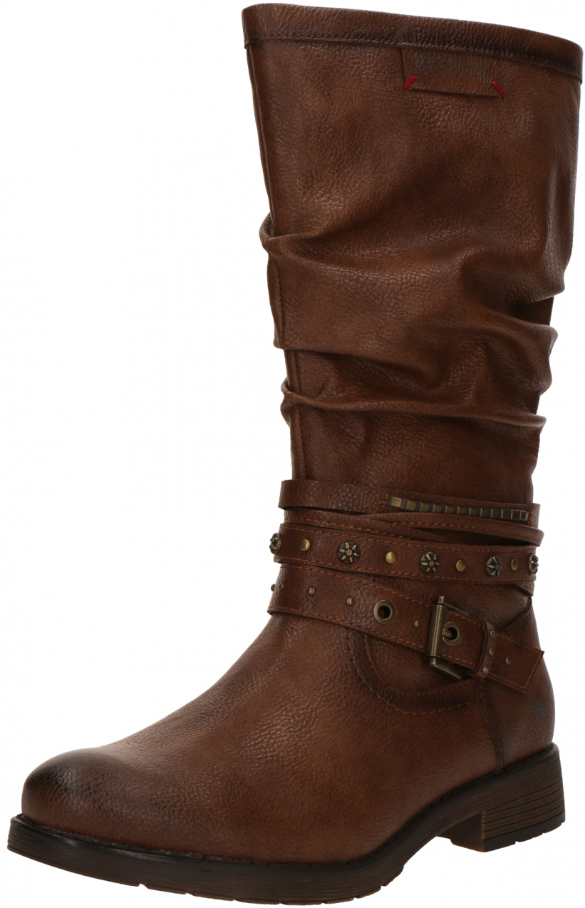 MUSTANG Čižmy  koňaková