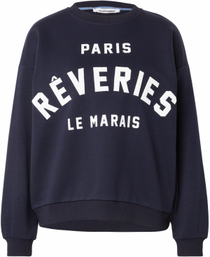 studioselect Mikina 'Samira'  námornícka modrá / biela