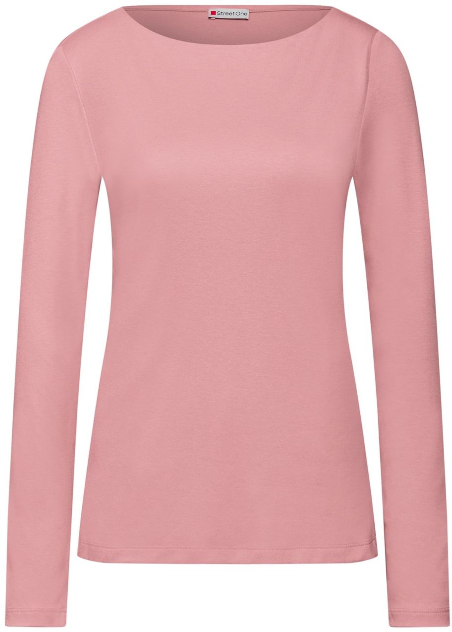 STREET ONE Tričko 'New Lanea'  staroružová