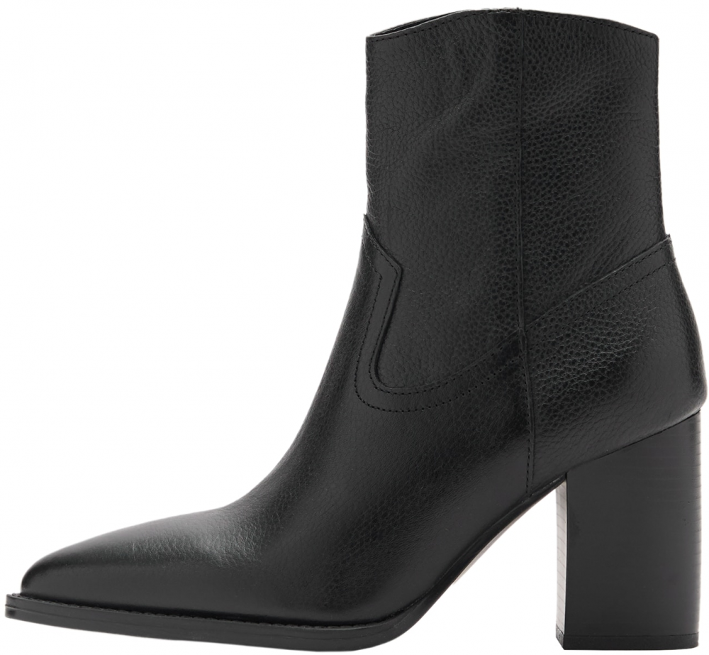 MANGO Členkové čižmy 'Aris'  čierna