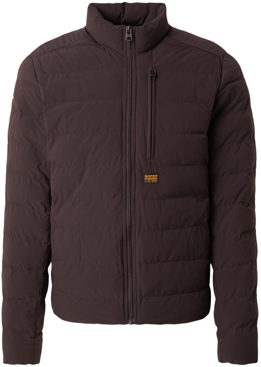 G-STAR Prechodná bunda 'Foundation'  čokoládová