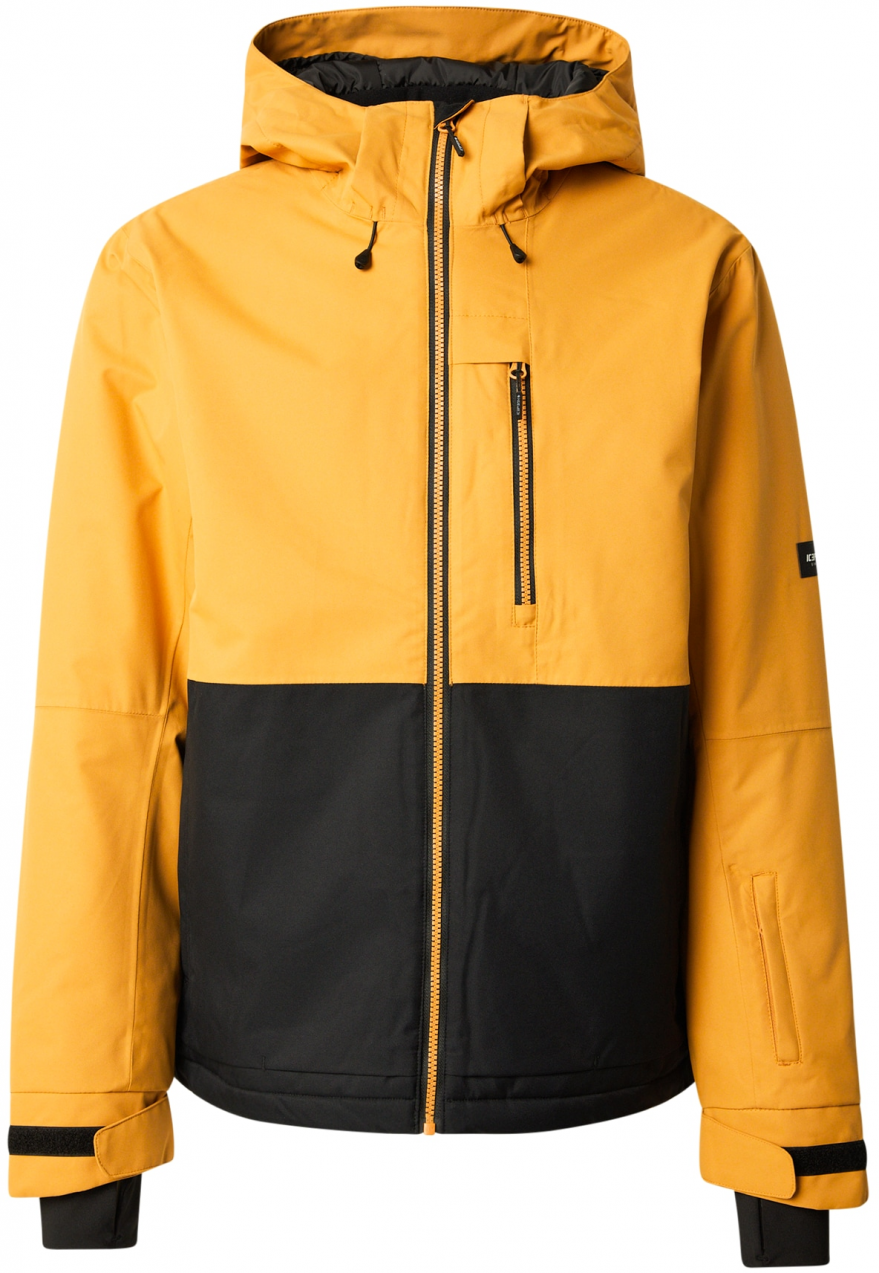 ICEPEAK Športová bunda 'Chester'  karí / čierna