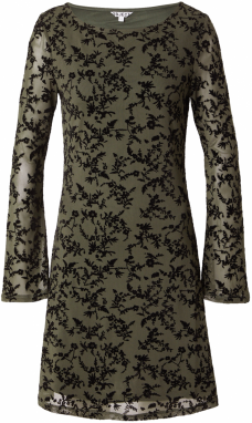 OBJECT Šaty 'OBJAdeline'  olivová / čierna