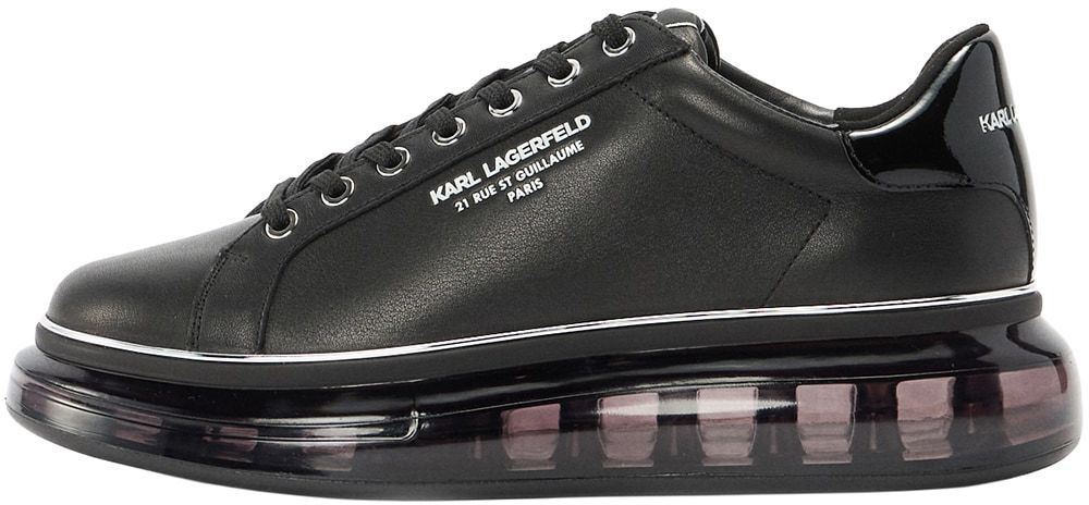 Karl Lagerfeld Nízke tenisky  čierna