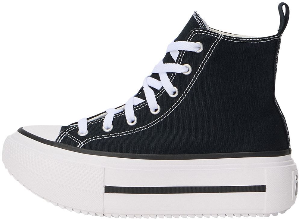 CONVERSE Tenisky 'CTAS LIFT DOUBLE STACK'  čierna / biela