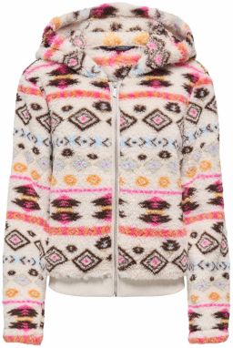 ONLY Prechodná bunda 'ONLANNA'  svetlomodrá / čokoládová / kamenná / svetloružová