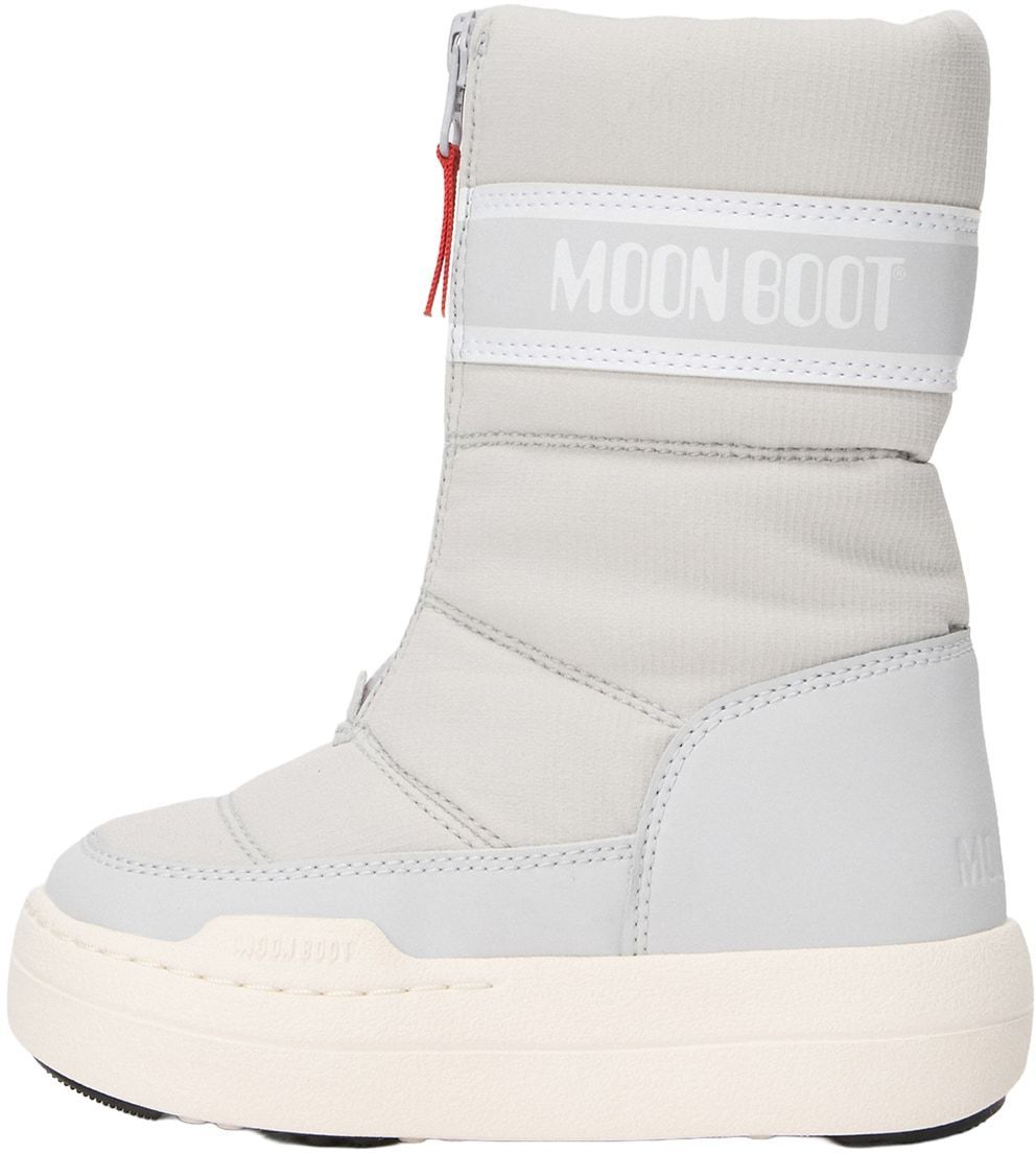 MOON BOOT Snehule 'PARK'  svetlosivá / biela