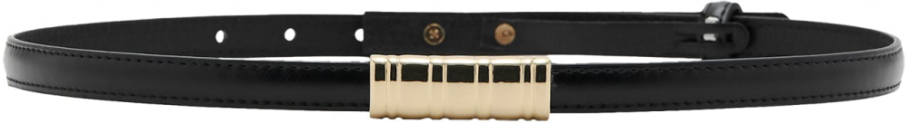 MANGO Opasky 'NAEL'  zlatá / čierna