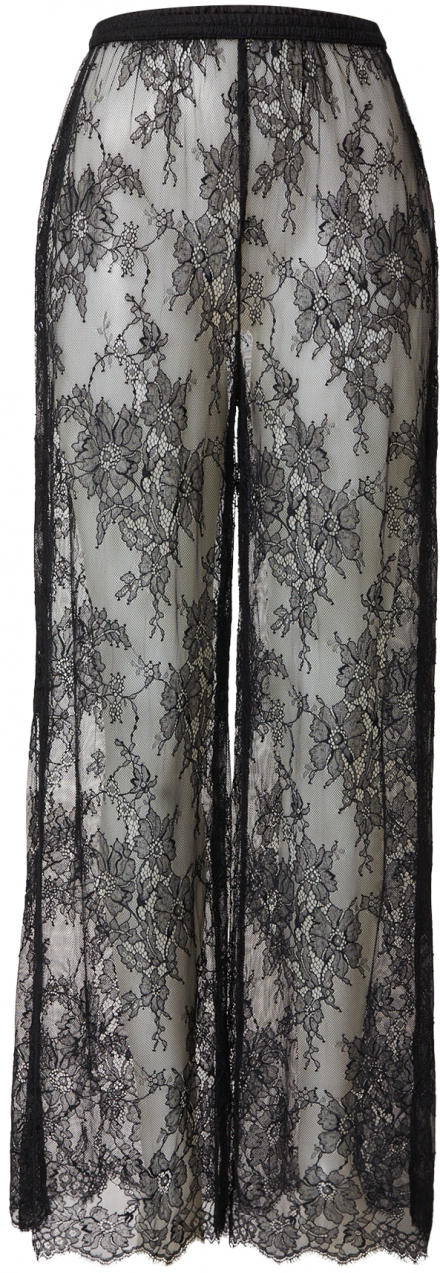 Hunkemöller Pyžamové nohavice 'Cecilia'  čierna