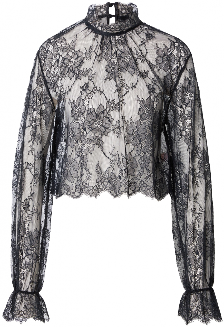 Hunkemöller Tričká na spanie 'Cecilia'  čierna