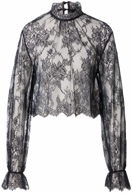 Hunkemöller Tričká na spanie 'Cecilia'  čierna