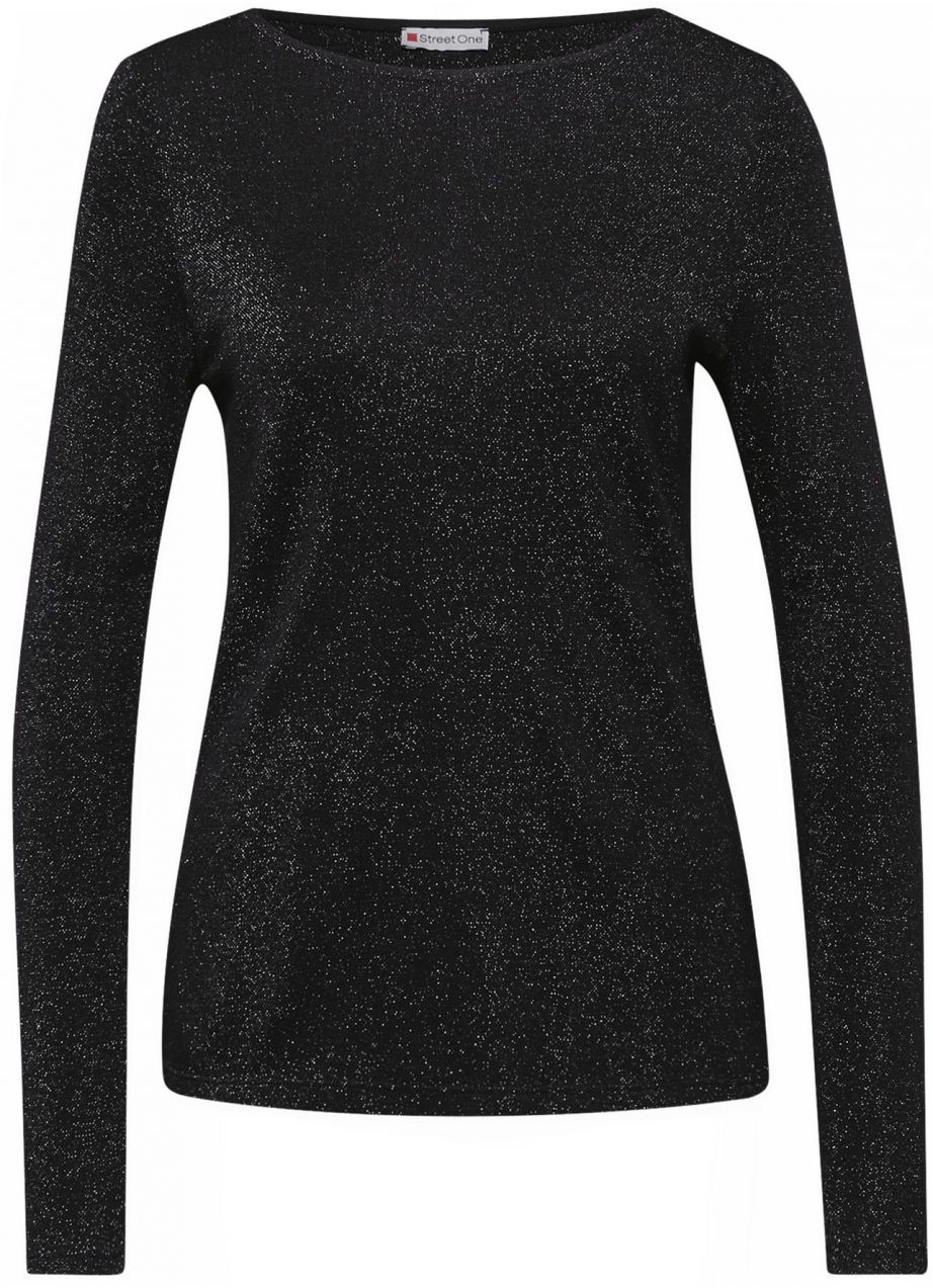 STREET ONE Tričko  čierna