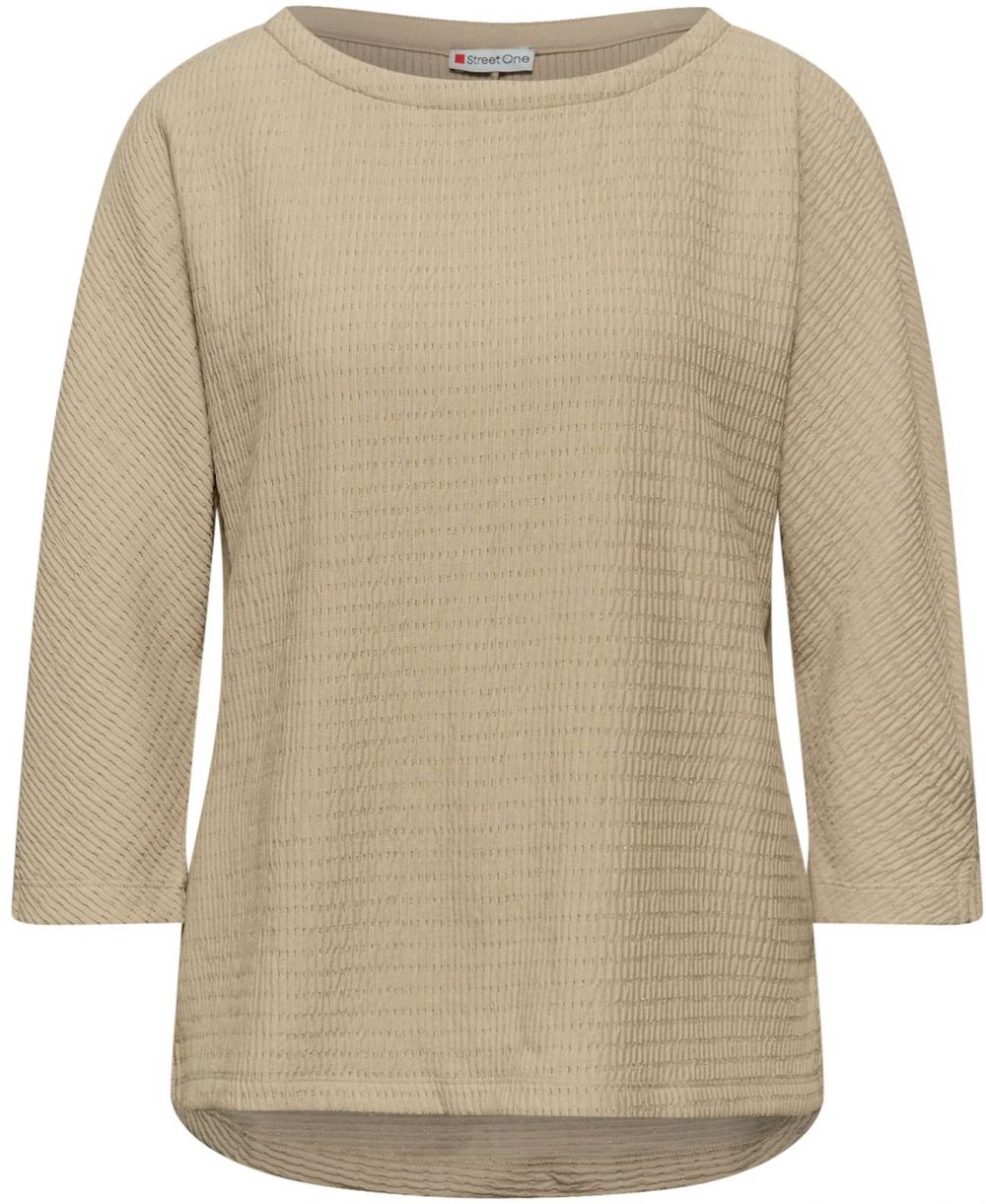 STREET ONE Tričko  piesková