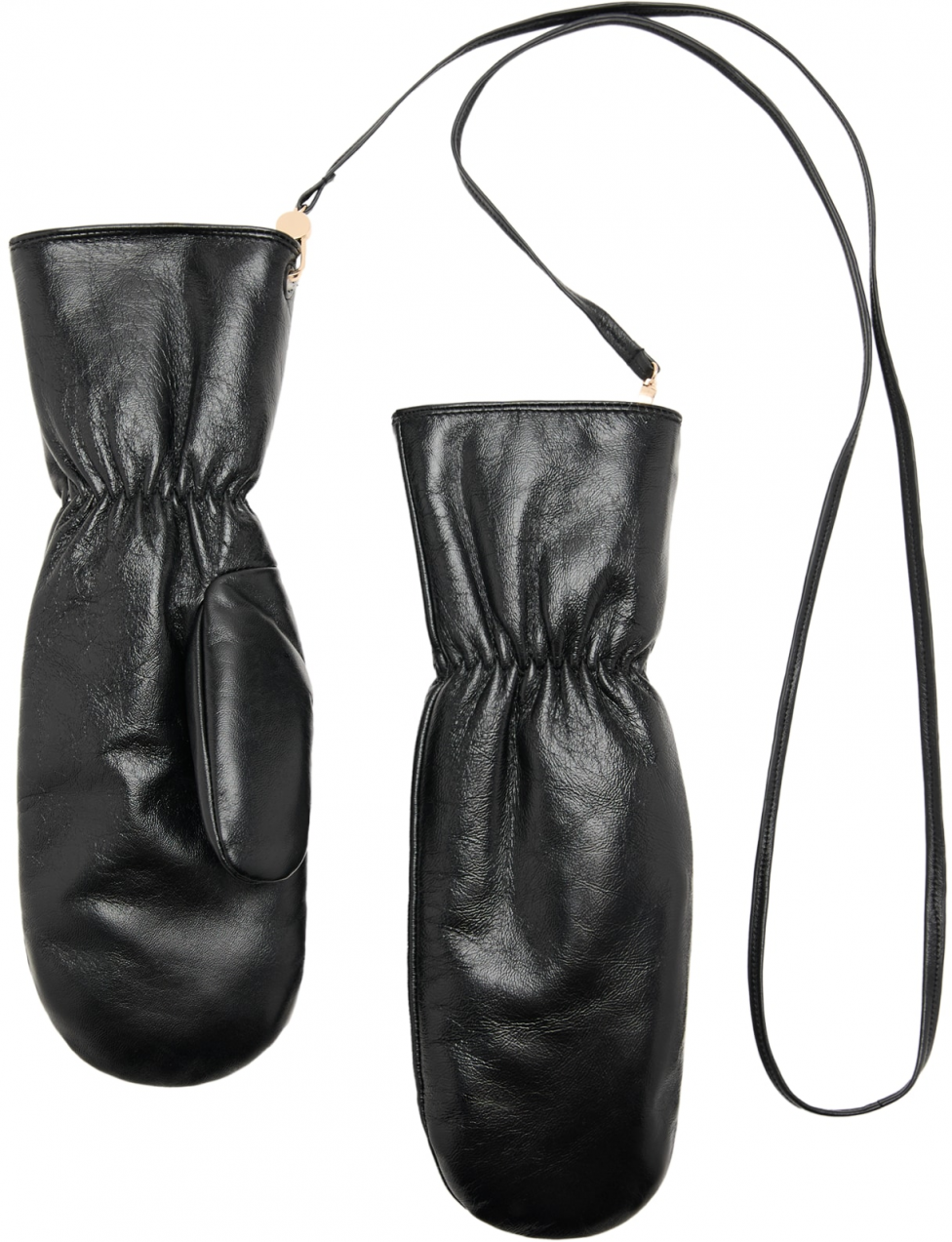 MANGO Palčiaky 'Cara'  čierna