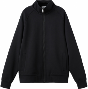 MANGO MAN Tepláková bunda 'Sollerz'  čierna