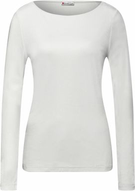 STREET ONE Tričko 'New Lanea'  prírodná biela