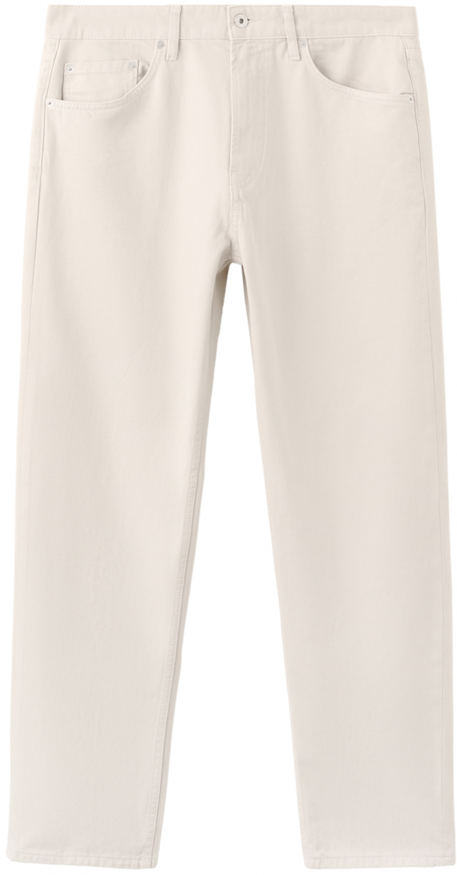 MANGO MAN Džínsy 'MOBY'  béžová