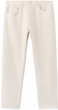 MANGO MAN Džínsy 'MOBY'  béžová