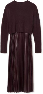 AllSaints Šaty 'SPARK'  bordová