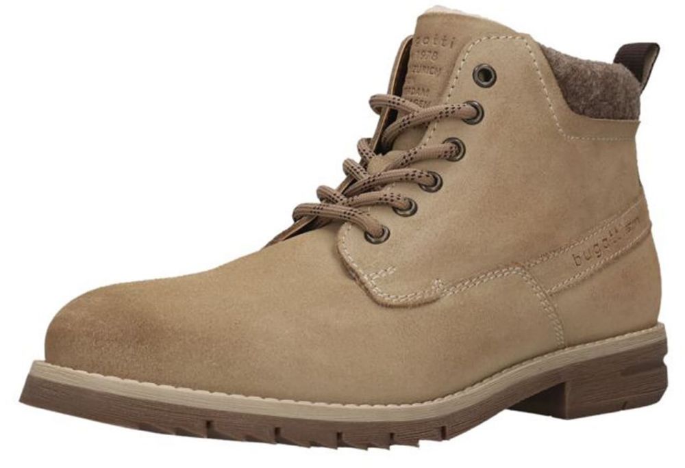 bugatti Šnurovacie čižmy  béžová