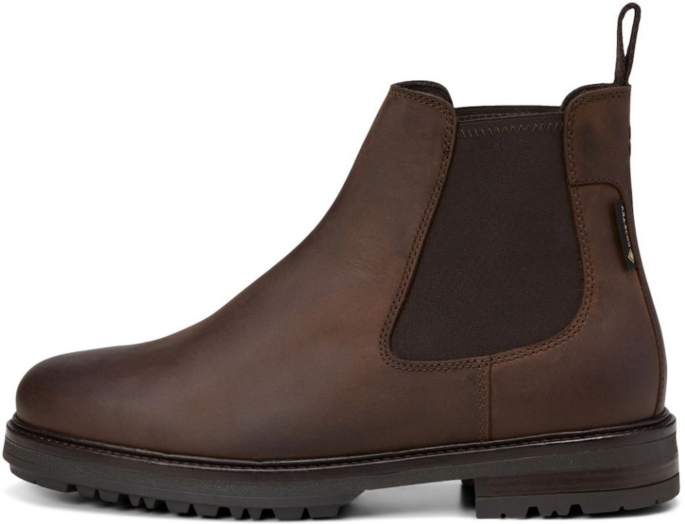 Marc O'Polo Chelsea čižmy 'Rony'  tmavohnedá