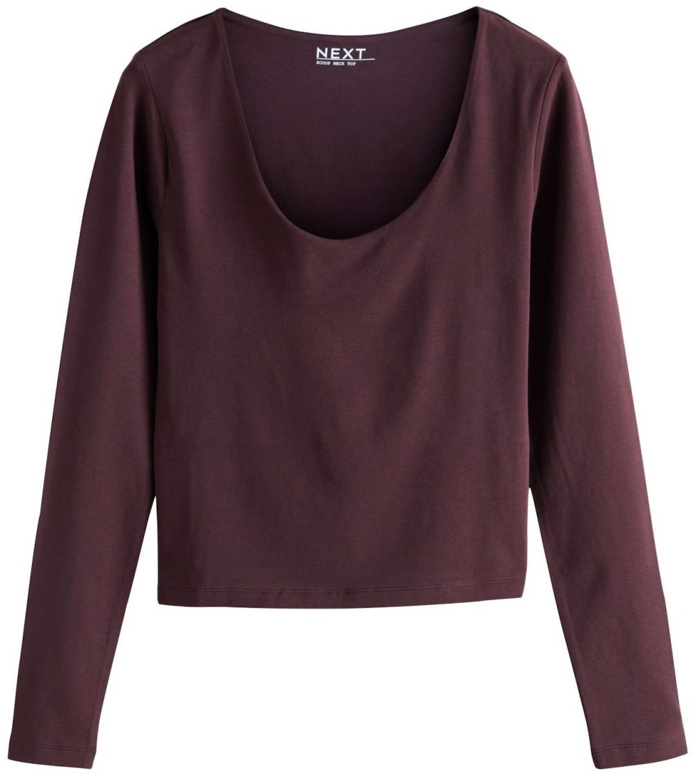 Next Tričko  tmavohnedá