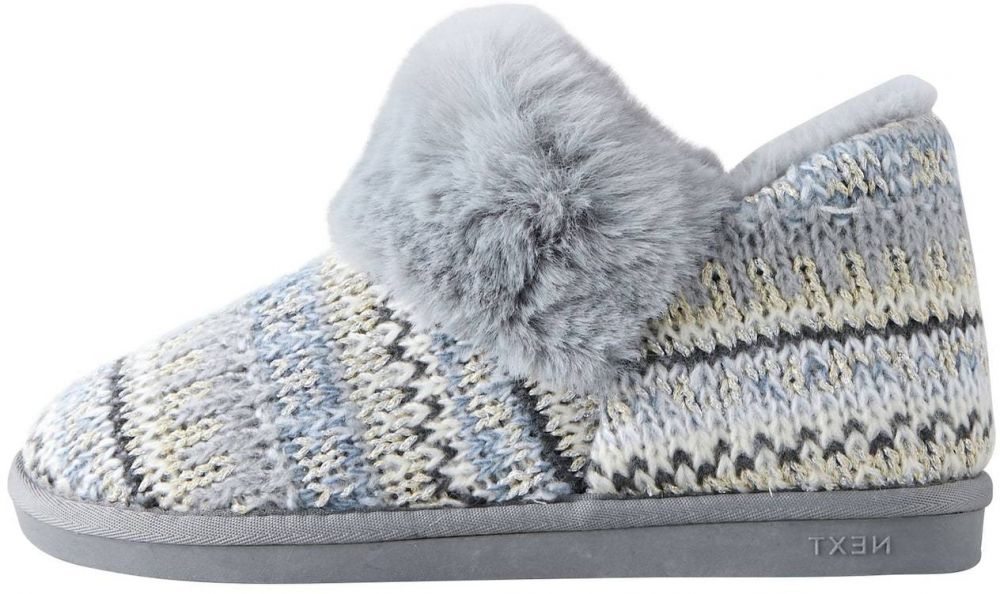 Next Papuče  modrá / sivá