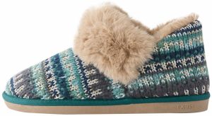 Next Papuče  vodová / hnedá / zelená