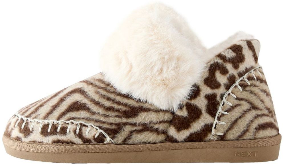 Next Nízke čižmy  béžová / tmavohnedá