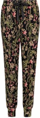 Hunkemöller Pyžamové nohavice  zelená / staroružová / tmavoružová / čierna